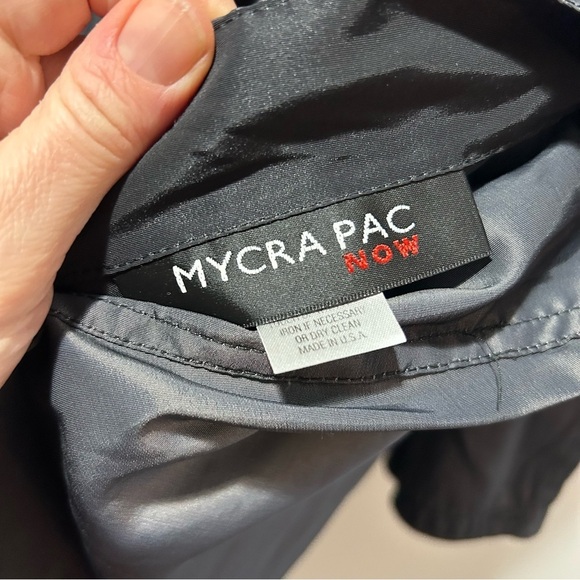 Mycra Pac Now Short Donatella Raincoat Size ML Size Medium Large Reversible - Picture 11 of 16